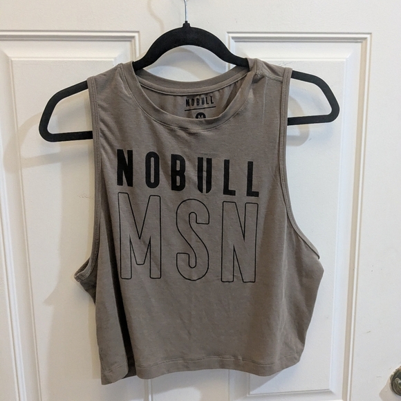 NOBULL Women's Gray Muscle Tee - Picture 1 of 3